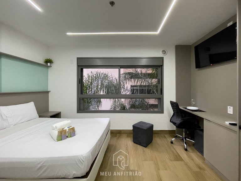 2 people | Laundry | 500m from Paulista Avenue