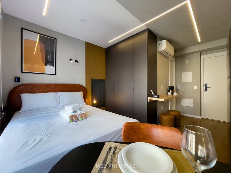 23m² | AC and Heating | Gym | 5min from Allianz