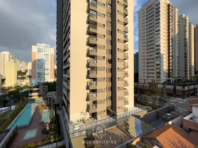 23m² | AC and Heating | Gym | 5min from Allianz