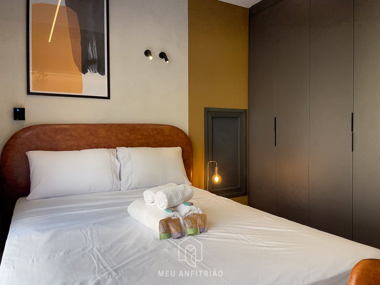 23m² | AC and Heating | Gym | 5min from Allianz