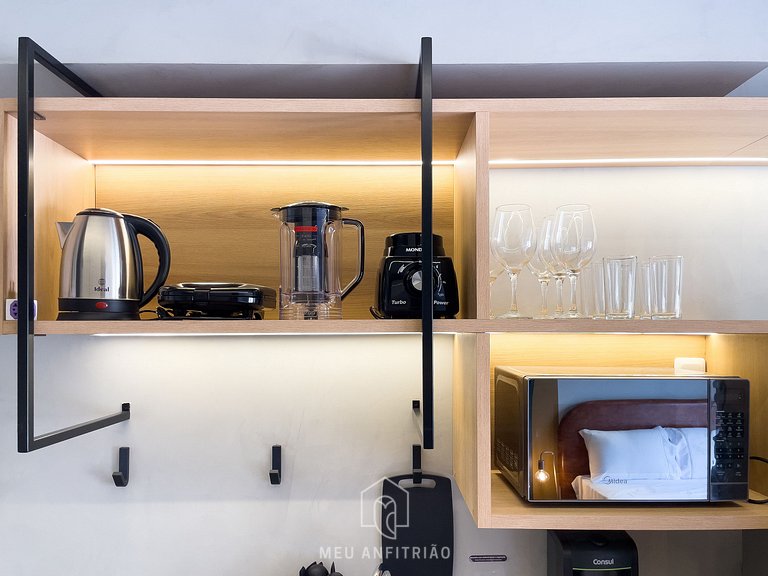 3 guests | AC Heating | Gym | 5min from Allianz