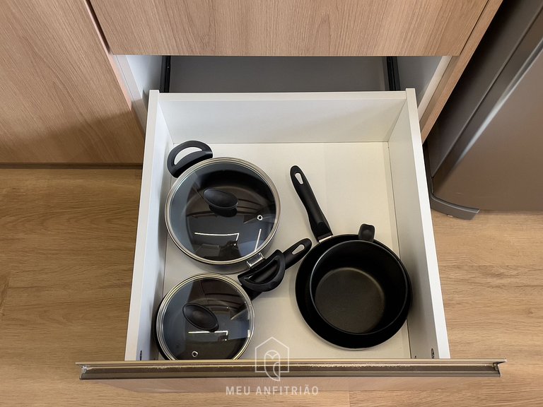 23m² | AC e Aquec. | Academia | 5min do Allianz