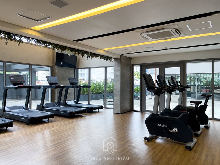 3 people | Gym | 350m from the mall-subway