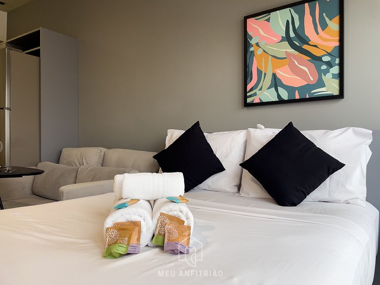 3 pessoas | Academia | 350m do shopping-metrô