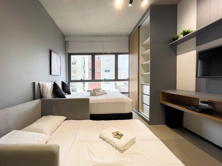 3 people | Gym | 350m from the mall-subway