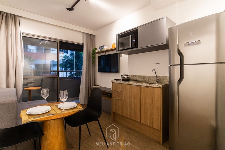 34m² | Pool | Gym | In front of the subway