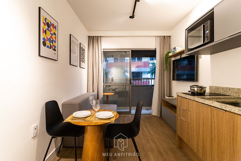 34m² | Pool | Gym | In front of the subway