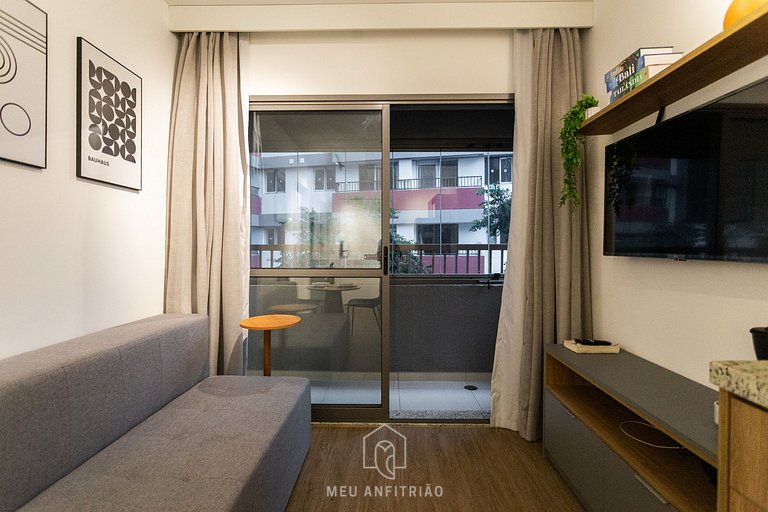 34m² | Pool | Gym | In front of the subway