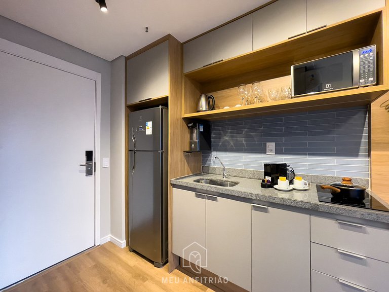 25 sq m | 3 people | Queen bed | Morumbi Mall