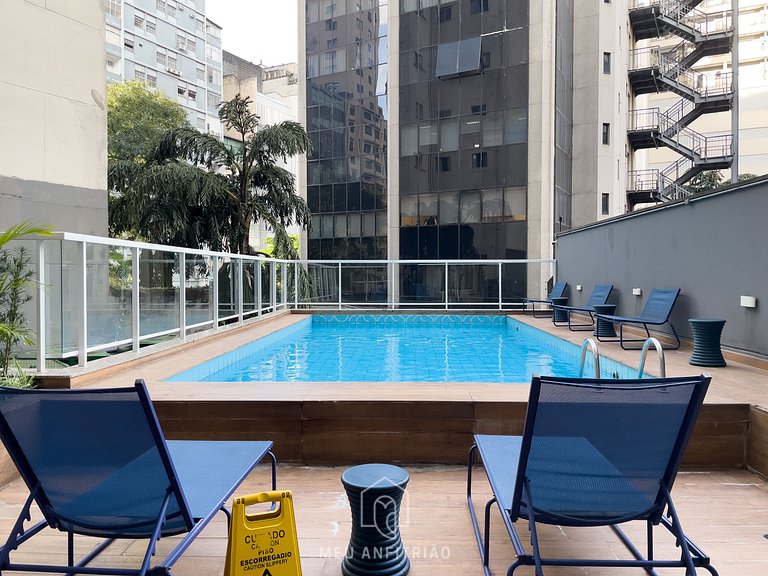 2 personas | Piscina | 850 m de Liberdade