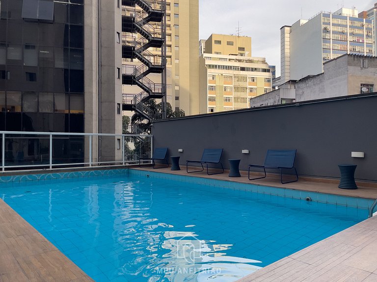 2 personas | Piscina | 850 m de Liberdade