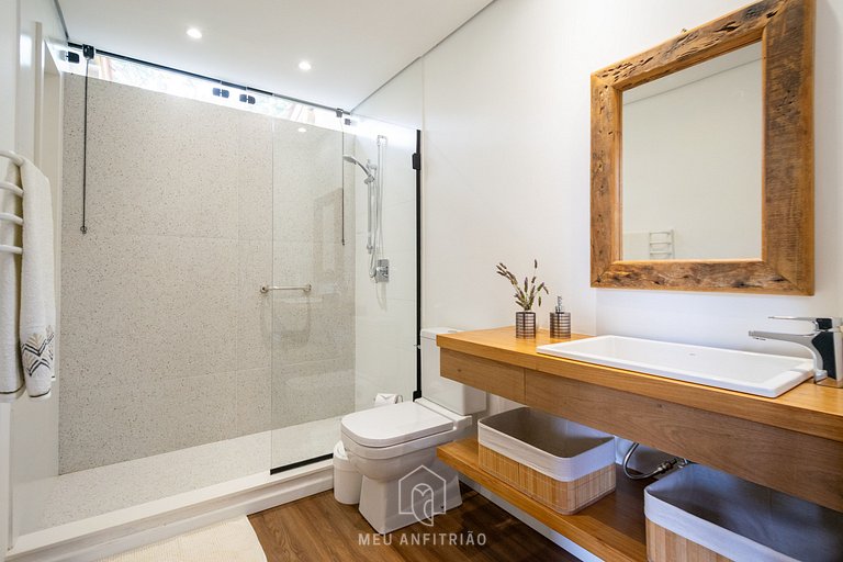 170m² | Jacuzzi | Sauna | 2 quartos | Natureza