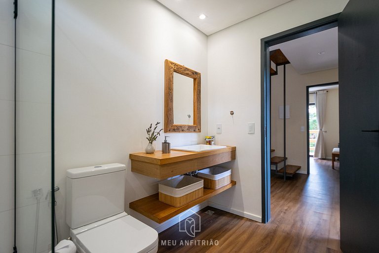 170m² | Jacuzzi | Sauna | 2 quartos | Natureza