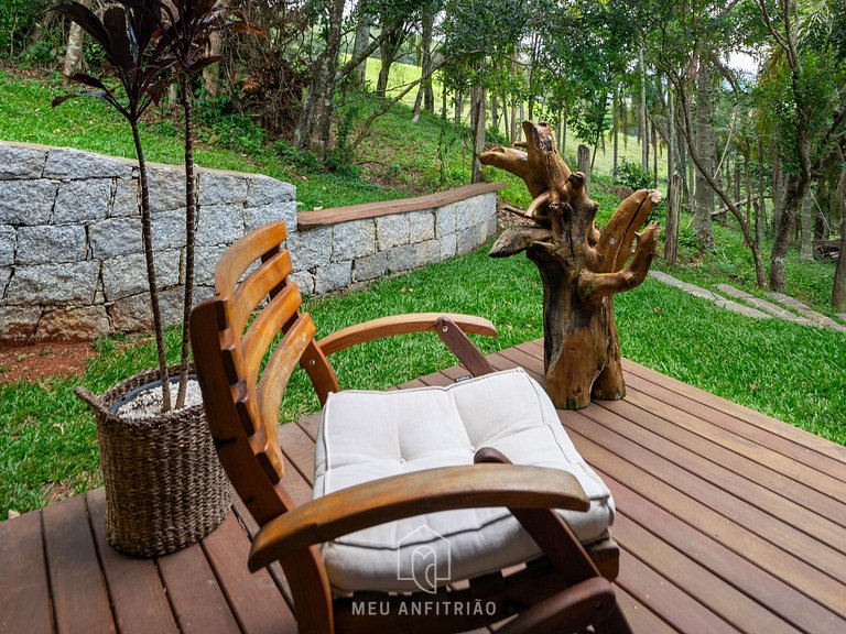 170m² | Jacuzzi | Sauna | 2 quartos | Natureza