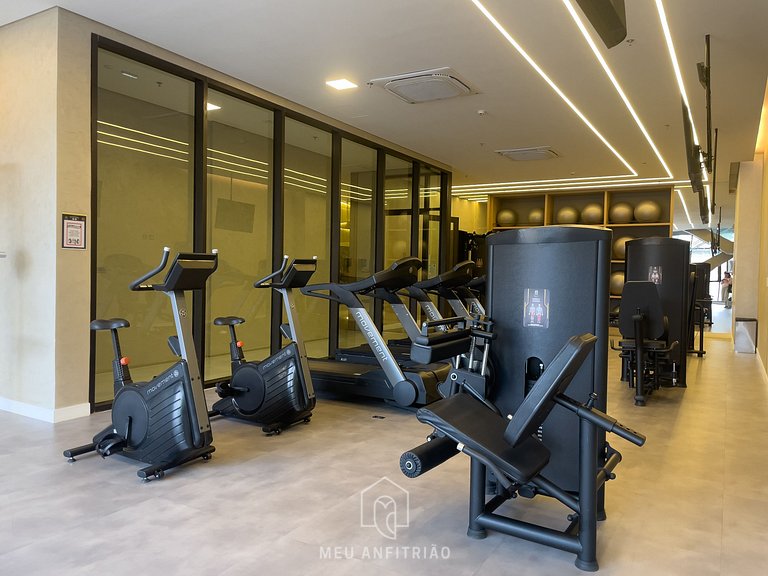 28m² | Pool | Gym | 600m from the subway