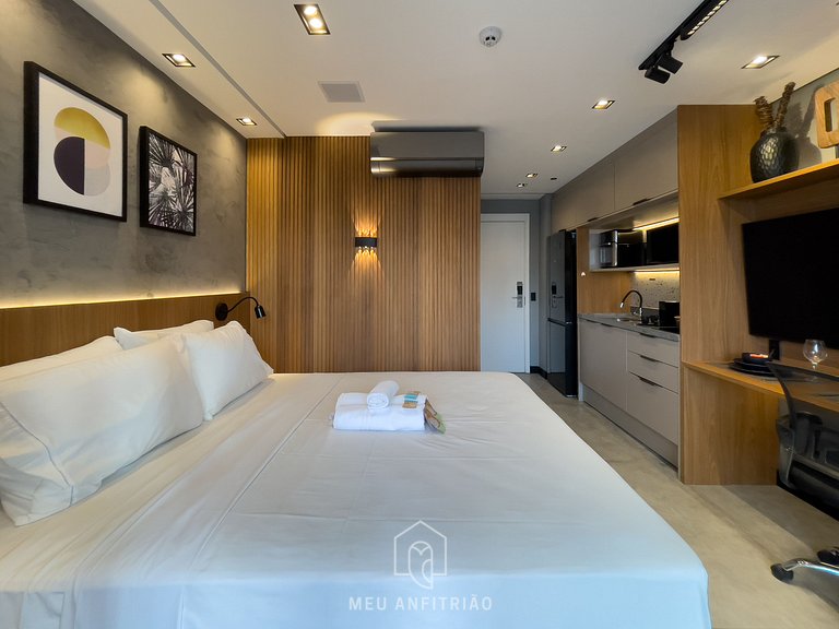 20 sqm | 2 people | Double box bed | Swimming pool