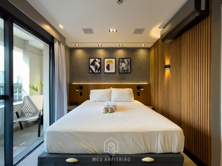 20 m² | 2 personas | Cama matrimonial | Piscina