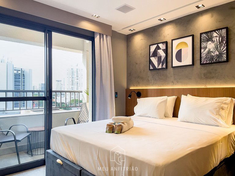 20 sqm | 2 people | Double box bed | Swimming pool