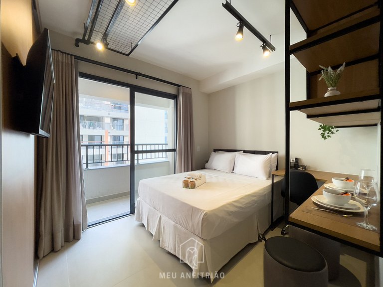 25 sqm | 2 people | Double bed | Pool