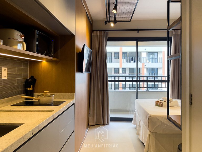 25 sqm | 2 people | Double bed | Pool