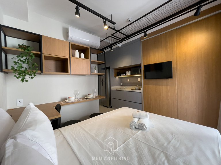25m² | 2 personas | Cama doble | Piscina