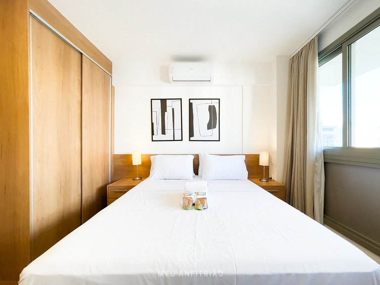 28m² | 2 personas | Piscina | Espacio de trabajo