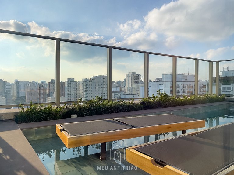 28m² | 2 people | Pool | Coworking