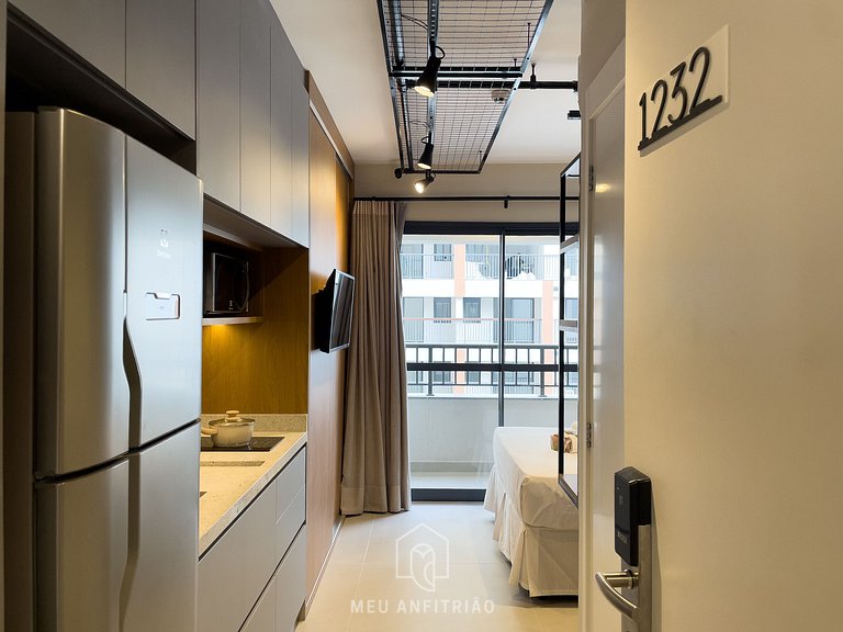 25m² | 2 people | Double bed | Mini market