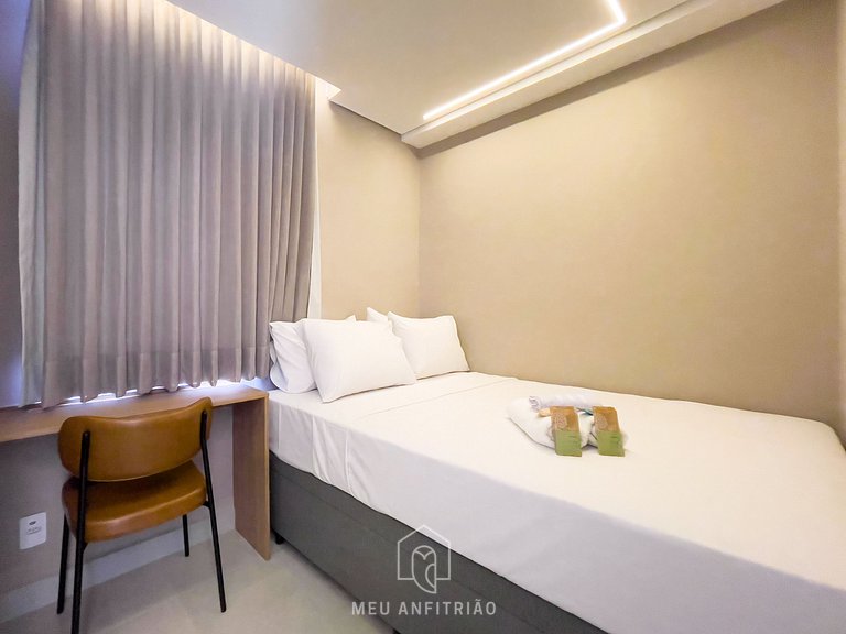 40 m² | 4 personas | Lava y seca | Tienda cercana