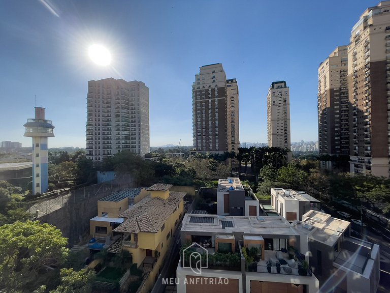 40m² | 4 pessoas | Lava e Seca | Shop Próximo