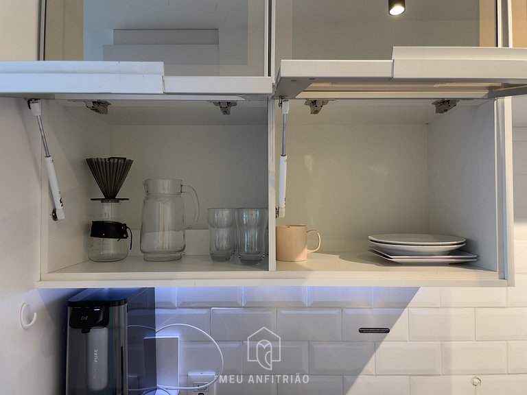 25 sqm | Pool | 2 km from Ibirapuera Mall