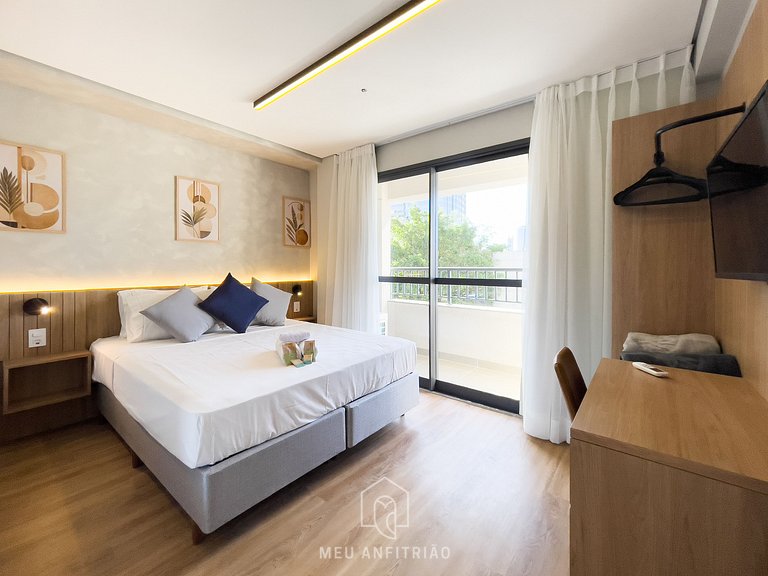 48m² | 4 people | Queen bed | Shopping Market