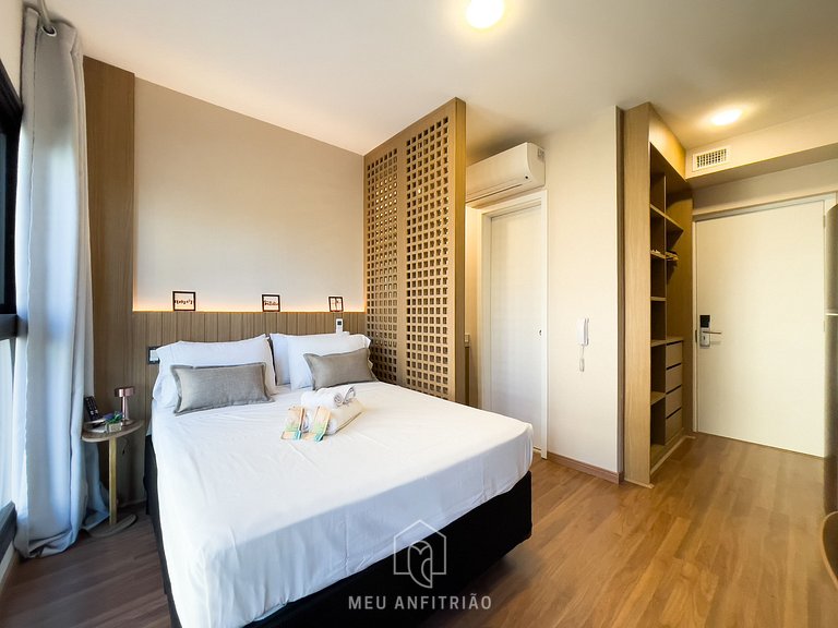 20sqm | 2 people | Gym near Ibirapuera Park