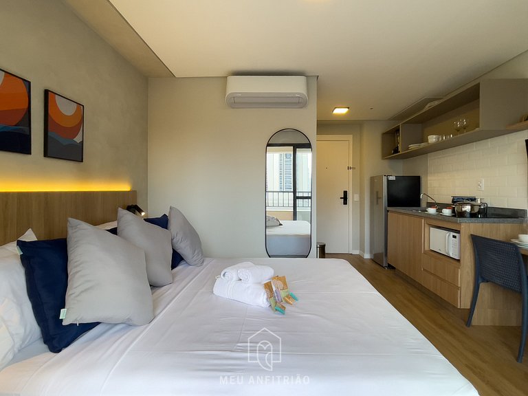 Queen bed | Airport access | Berrini Avenue