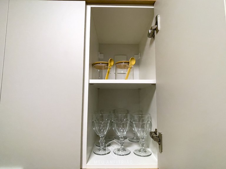 25m² | 2 pessoas | Academia | Perto do Allianz