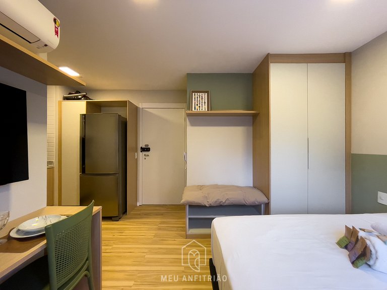 25 m² | 2 personas | Gimnasio | Cerca del Allianz