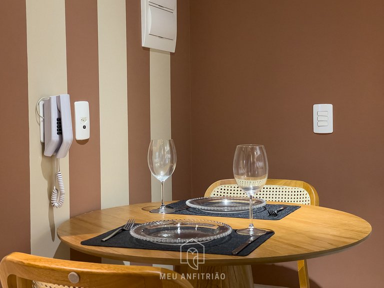 32m² | Gym | 4 people | 500m from the subway