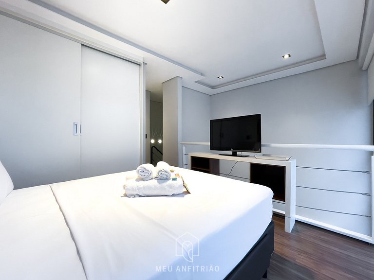 55m² | Duplex | Garage | Pool | Ibirapuera Park