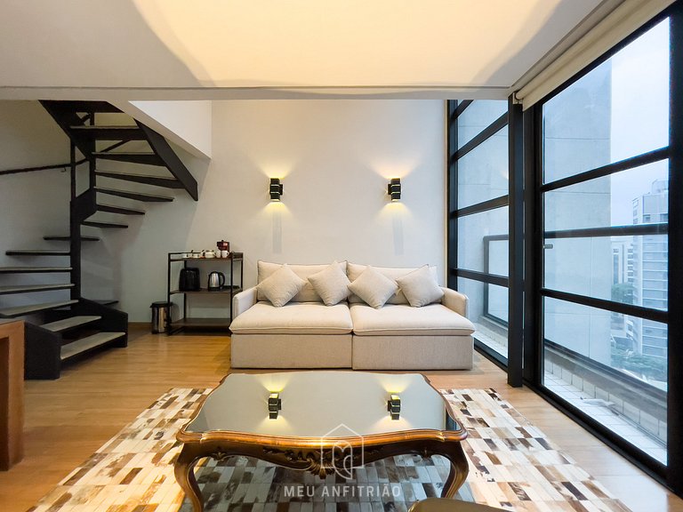 55m² | Duplex | Garage | Pool | Ibirapuera Park