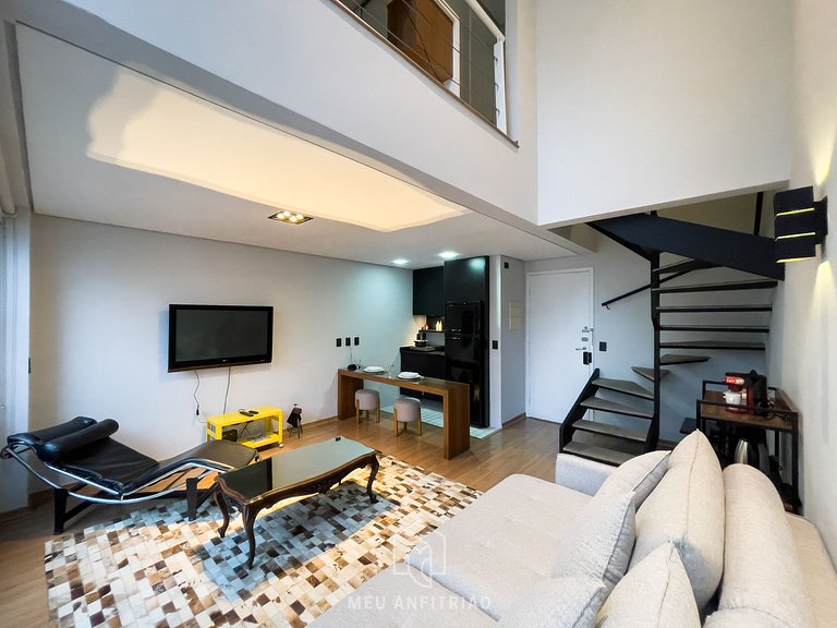 55m² | Duplex | Garagem | Piscina | Pq. Ibirapuera