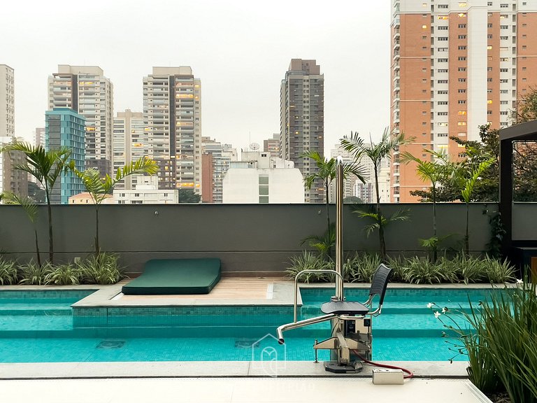 Apto 1 quarto | 3 pessoas | 36m² | Em frente à PUC