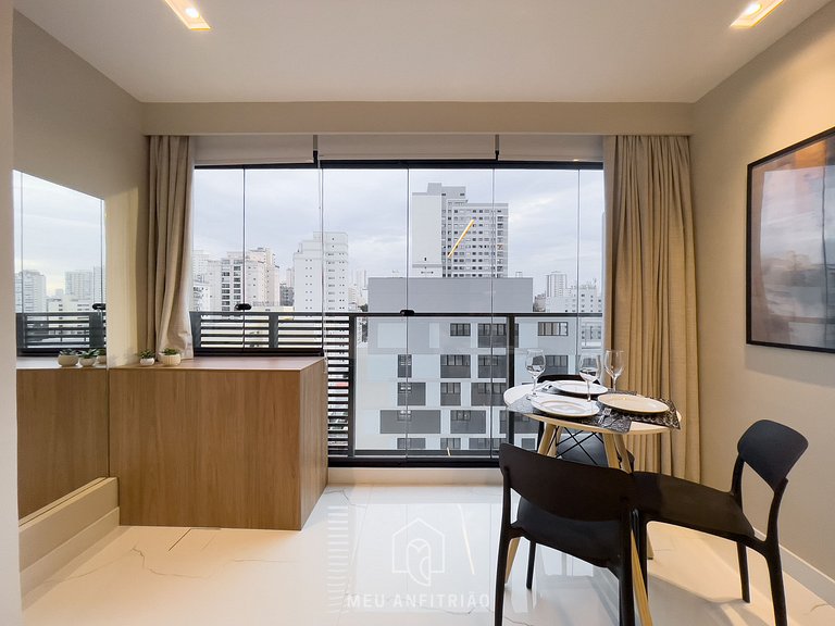3 pessoas | Cama queen | 800m do Nubank Parque