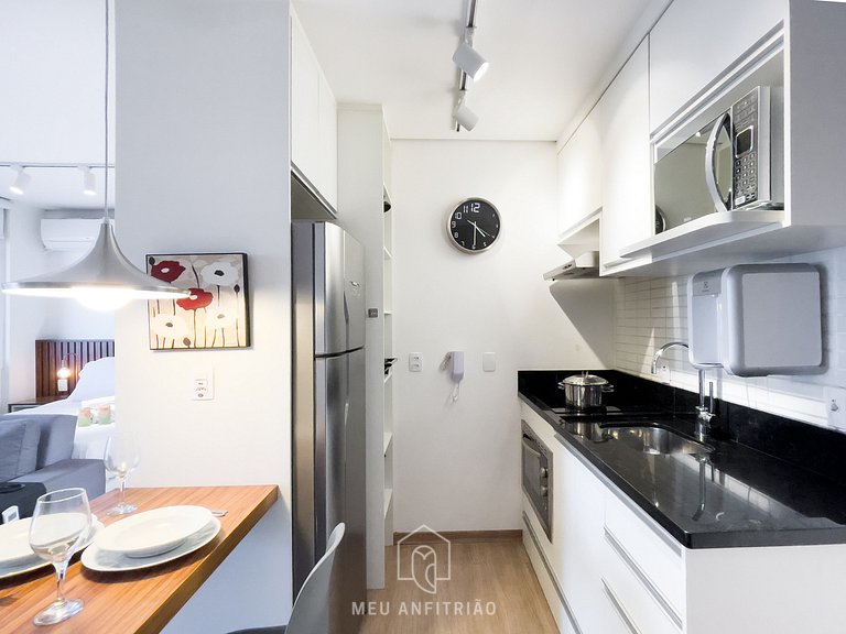 34sqm | Pool | Near the subway | Pinacoteca of SP