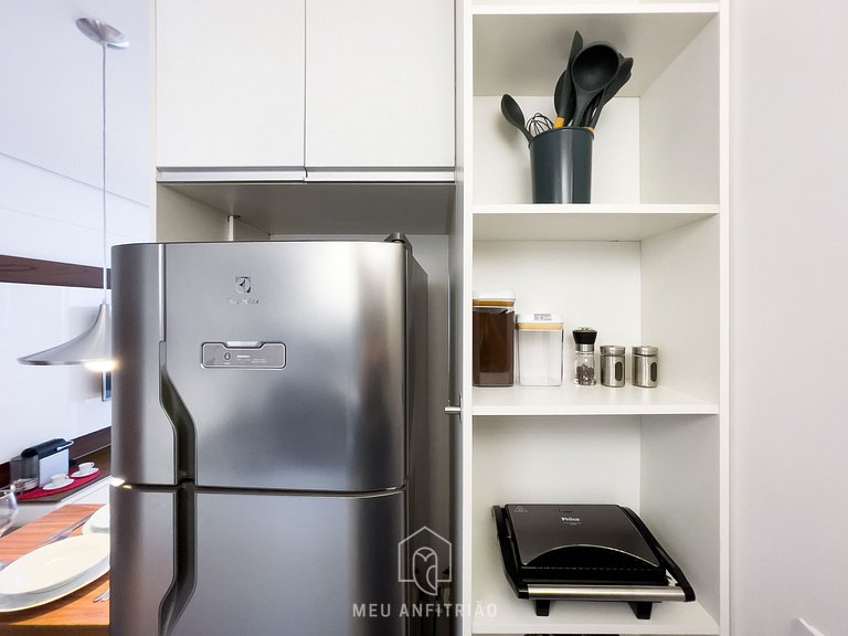 34m² | Pool | Near subway | 3 minutes 25 de Março