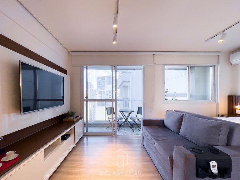 34sqm | Pool | Near the subway | Pinacoteca of SP