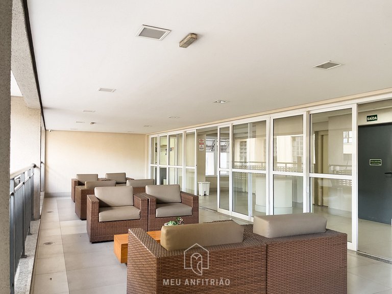 34sqm | Pool | Near the subway | Pinacoteca of SP