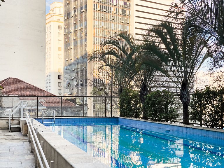 34m² | Piscina | Cerca del metro | Pinacoteca SP