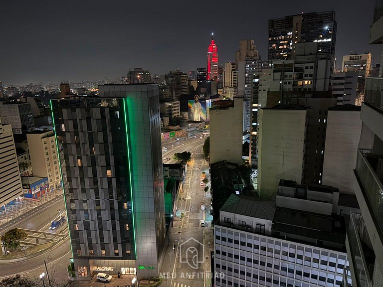 34sqm | Pool | Near the subway | Pinacoteca of SP