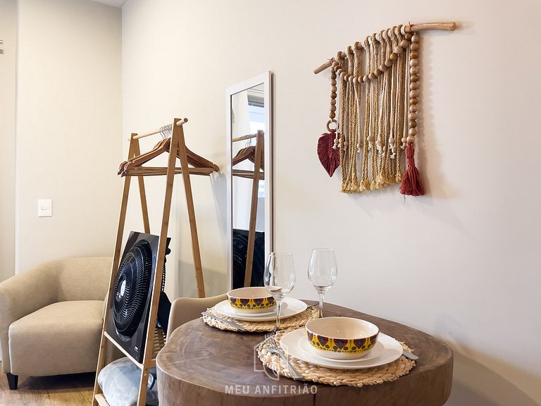 28m² | Coworking | 900m Nubank Parque | 450m metrô