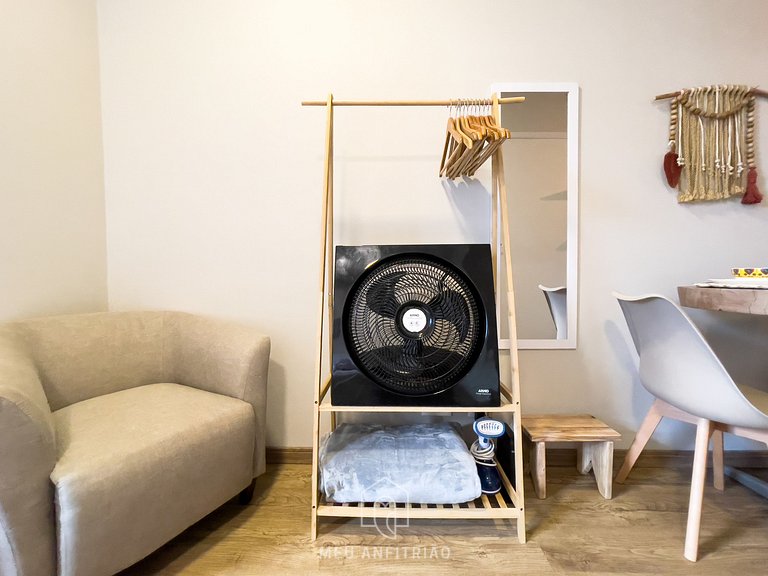 28m² | Coworking | 900m Nubank Parque | 450m metrô